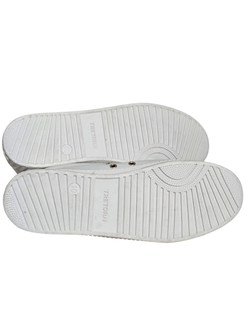 Women's Tretorn Sneakers White and Leopard Print - Picture 7 of 10